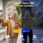 Anyfree 2025 Hello Wireless Doorbell Camera with Solar