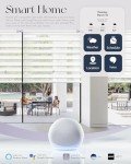 Graywind Smart Zebra Blinds with Alexa Control