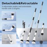 Cordless Electric Spin Scrubber with 8 Brush Heads