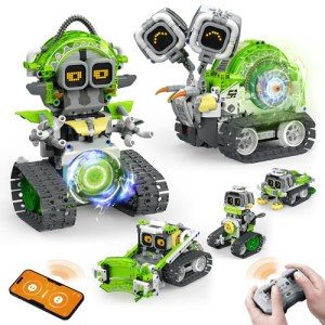 Opmind 5-in-1 STEM AI Robot Building Set