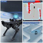 AI-Powered Quadruped Robot Dog with Lidar Navigation