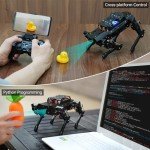 AI-Powered Quadruped Robot Dog with Lidar Navigation