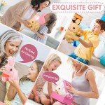 Realistic Interactive Bunny Toy - Pink