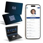 MiDoble Digital Business Card - Tap to Share - AI Assistant - Networking Powered by AI - Connect With People - Tap NFC or Scan QR - iPhone & Android