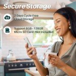 SonoxJunan HD Video Doorbell Wireless, 2.4Ghz WiFi Doorbell Camera Indoor Chime,Two-Way Audio, IP66 Weather Resistance, IR Night Vision, AI Human Detection (1080P)