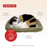 Perfect Petzzz - Original Petzzz Calico Cat, Realistic Lifelike Stuffed Interactive Pet Toy, Companion Dog with 100% Handcrafted Synthetic Fur