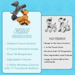 VATOS Robot Dog Toy for Kids, Voice & 2.4GHz Remote Control Robot Pet with Interactive Touch Sensors, Over 20+ Responses, Program Mode, Robotic Puppy Toy for Kids Boys & Girls