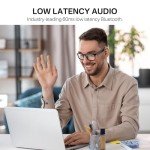 Bluetooth Audio Smart Blue Light Glasses for Men & Women, Blue Light Filtering & Open Ear Sound Smart Glasses with Mic & Speakers - Touch & Voice Assistant Compatible for Office,Music,Answering Calls