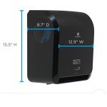 Pacific Blue Ultra 8" High-Capacity Automated Touchless Paper Towel Dispenser by GP PRO (Georgia-Pacific); Black; 59590; 12.9" W x 9" D x 16" H; 1 Dispenser
