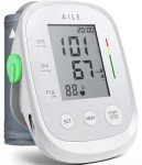 Blood Pressure Monitor,AILE blood pressure machine Upper Arm Large Cuff(8.7"-16.5"Adjustable),automatic high blood pressure cuff for home use,(BP)blood pressure monitor,2*99 memory,Easy to use/travel