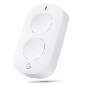 GoveeLife Smart Mini Double Button Switch, Group Control Multiple Devices, Versatile Wireless Control Button, Battery Powered, Supports Most GoveeLife Smart Products