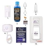 iFLO® Smart Automated A/C Drain Line Cleaner for HVAC System, For Clog-Free, Easy Installation and App-Controlled Air Conditioner Maintenance, Includes 36oz Cleaner Cartridge, 6 Month Supply