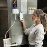 iFLO® Smart Automated A/C Drain Line Cleaner for HVAC System, For Clog-Free, Easy Installation and App-Controlled Air Conditioner Maintenance, Includes 36oz Cleaner Cartridge, 6 Month Supply