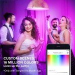 Sengled Light Bulb, S1 Auto Pairing with Alexa Devices, Color Changing , Smart Light that Work with , Bluetooth Mesh Smart Home Lighting, E26 60W Equivalent, 800LM, 4 Count (Pack of 1)