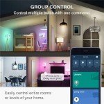 Sengled Light Bulb, S1 Auto Pairing with Alexa Devices, Color Changing , Smart Light that Work with , Bluetooth Mesh Smart Home Lighting, E26 60W Equivalent, 800LM, 4 Count (Pack of 1)