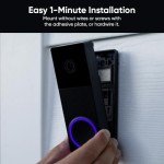 WYZE Wireless Duo Cam Video Doorbell (Chime Included), Battery Powered, 2K Full HD Video, 2 Cameras (People and Package), 2-Way Audio, Color Night Vision