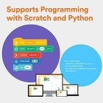 Matatalab VinciBot Coding Robot for Kids 8-12, STEM Robot Toy, Scratch & Python Programable Robotics with Remote Controller, AI Smart Robot Gift for Boys & Girls, Ages 8+