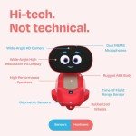 Miko 3: AI-Powered Smart Robot for Kids | STEAM Learning & Educational Robot | Interactive with Learning apps & Unlimited Games | Birthday Gift for Girls & Boys Aged 5-12| Red