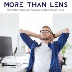 More than Lens AI Translator Smart Glasses for Men Women, Bluetooth Audio Glasses with Photochromic Transition Lenses, Voice Assistant, Open Ear Lighweight Eyeware, White