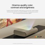 SAMSUNG 130-Inch Class LPU9D Series The Premiere Ultra Short Throw 4K AI Smart TV Triple Laser Projector for Home Theater w/ Gaming Hub, Vision Boost, Powerful Sound, Alexa Built-In, SP-LPU9DSA, 2024