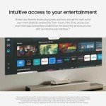 SAMSUNG 130-Inch Class LPU9D Series The Premiere Ultra Short Throw 4K AI Smart TV Triple Laser Projector for Home Theater w/ Gaming Hub, Vision Boost, Powerful Sound, Alexa Built-In, SP-LPU9DSA, 2024