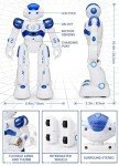 KingsDragon RC Robot Toys for Kids, Gesture & Sensing Programmable Remote Control Smart Robot for Age 3 4 5 6 7 8 Year Old Boys Girls Birthday Gift Present