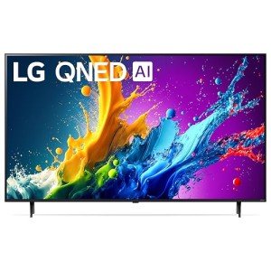 LG 75-Inch Class QNED80T Series LED Smart TV 4K Processor Flat Screen with Magic Remote AI-Powered with Alexa Built-in (75QNED80TUC, 2024)