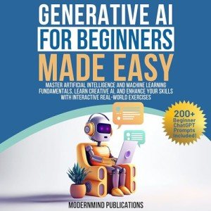 Generative AI for Beginners Made Easy: Master Artificial Intelligence and Machine Learning Fundamentals, Learn Creative AI, and Enhance Your Skills with Interactive Real-World Exercises
