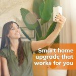 RYSE SmartCurtain | Motorized Curtain | Turn Your Current Curtains into Electric, Automated Drapes | Smart Home Smart Curtains Motorized Window Curtains | Phone App Enabled