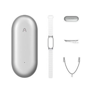 AI Voice Recorder, PLAUD NotePin Voice Recorder, App Control, AI Notetaker, AI Transcribe & Summarize Support 112 Languages, 64GB Memory, Audio Recorder for Lectures, Meetings, Sliver