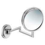 Moen Arris Chrome 5.94" Dual-Sided Extendable Wall Mount 5X Magnifying Mirror, YB0892CH