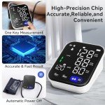 Blood Pressure Monitor, Automatic Arm Blood Pressure Monitors for Home Use Adjustable 17 Inch Blood Pressure Cuff, Voice Digital Blood Pressure Machine, FSA/HSA Eligible
