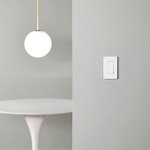 Amazon Basics Smart Switch, Single Pole, Works with Alexa Only, 2.4 GHz Wi-Fi, No Hub Required, White