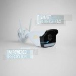 RADCam - World’s First Talking AI Home Camera System, AI-Powered Talking Camera with Two-Way Audio, White | Smart Security System for Home Monitoring, Voice-Activated, Human & Package Detection