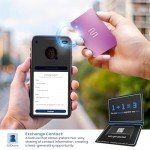 MiDoble Card - Digital Business Card - Tap to Share - AI Assistant - Networking Card Powered by AI - Connect with People - Tap The NFC or Scan The QR - iPhone & Android
