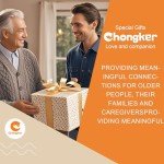 Chongker Stuffed Animals Handmade Cat Plush, Realistic Companion Pet, Lifelike White Cat