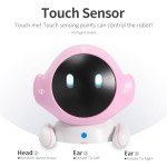 GILOBABY Robot Toys, Rechargeable Smart Talking Toys for Kids, Intelligent Robotic with Voice Controlled Touch Sensor, Singing, Dancing, Recording, Repeat, Birthday Gifts for Girls Ages 6+ Years Pink