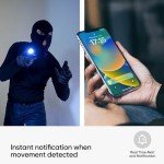 Onvis Smart Motion Sensor, Wireless Hygrometer, Thermometer, Works with Apple HomeKit, Smart Home Automation, PIR Motion Detector-Thread ((iOS 17.4 and Above is Required)