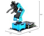 Robotic Arm for Raspberry Pi Robot Kit Open Source Programming AI Vision 5DOF/Axis Robot Arm, Coding Smart Robot Learning for Teens Adults (ArmPi Mini, RPi Board Not Included)