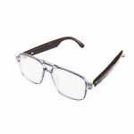 XrKrOPTend Smart Bluetooth Glasses with Speakers & Mic, Fashion Pilot Wearable Audio Sunglasses,Photochromic Polarized Lenses,Blue Light&UV Protection,Bluetooth Remote Camera, Smart Voice Assistant