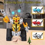 Sillbird Robot Building Kit with Remote Control STEM Gifts for Boys Age 8-13, Coding Buildable Robotic Technic Toys for Kids Birthday with 468 Pieces