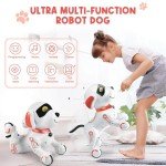 Dolanus Robot Dog for Kids 8-12, Remote Control Smart Robotic Pets That Acts Like a Real Dogs Touch Interactive Walking Talking Barking Toys for Girls Boys Toddler, Gifts for 4 5 6 7 8 12 Years Old