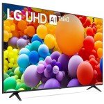 LG 55-Inch Class UT75 Series LED Smart TV 4K Processor Flat Screen AI-Powered with Alexa Built-in (55UT7570PUB, 2024)