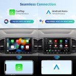 ATOTOLIFE A5L 9" Android CarPlay Head Unit | Wireless Android Auto Double Din Car Stereo | ChatGPT AI-Powered + GPS Navigation Smart Car Radio | 2GB RAM/32GB ROM