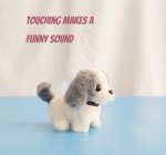 Robot Puppy That Acts Like A Real Puppy, Nicoo - My Realistic Robot Puppy, Robotic Puppy Dog Realistic, Ai Robotic Dog, Walking, Barking, Tail Wagging (Grey)