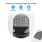 Comfort Zone 16" Quiet 3-Speed Wall Mount Fan with Remote Control, Timer and Adjustable Tilt, Ideal for Home, Bedroom, Gym & Office, CZ16WR