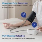 Alcedo Blood Pressure Monitor for Home Use, Automatic Digital BP Machine with Large Cuff for Upper Arm (Backlit Large Screen)