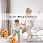 Menglihualuo Nicoo - My Realistic Robot Puppy,Robot Puppy That Acts Like A Real Puppy,2025 New Ai Robotic Dog,Walking, Barking, Tail Wagging (A-5)