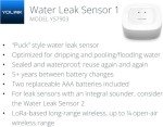 YoLink Smart Home Starter Kit: Hub & Water Leak Sensor 6-Pack, SMS/Text, Email & Push Notifications, LoRa Up to 1/4 Mile Open-Air Range, w/Alexa, IFTTT, Home Assistant