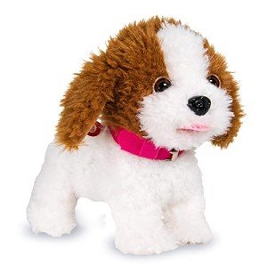 WEofferwhatYOUwant Practice Training Teddy – Interactive Plush Labradoodle Toy Dog That Obeys 12 Voice Commands, Walks, Barks, Sings & Dances